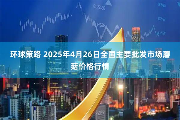 环球策路 2025年4月26日全国主要批发市场蘑菇价格行情