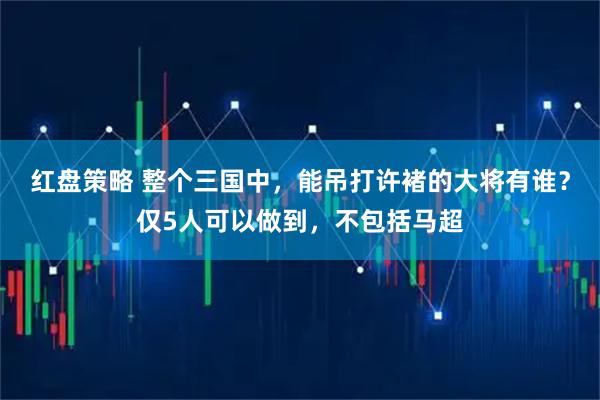 红盘策略 整个三国中，能吊打许褚的大将有谁？仅5人可以做到，不包括马超